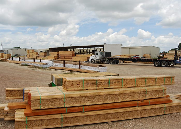 I-joists in Lumberyard